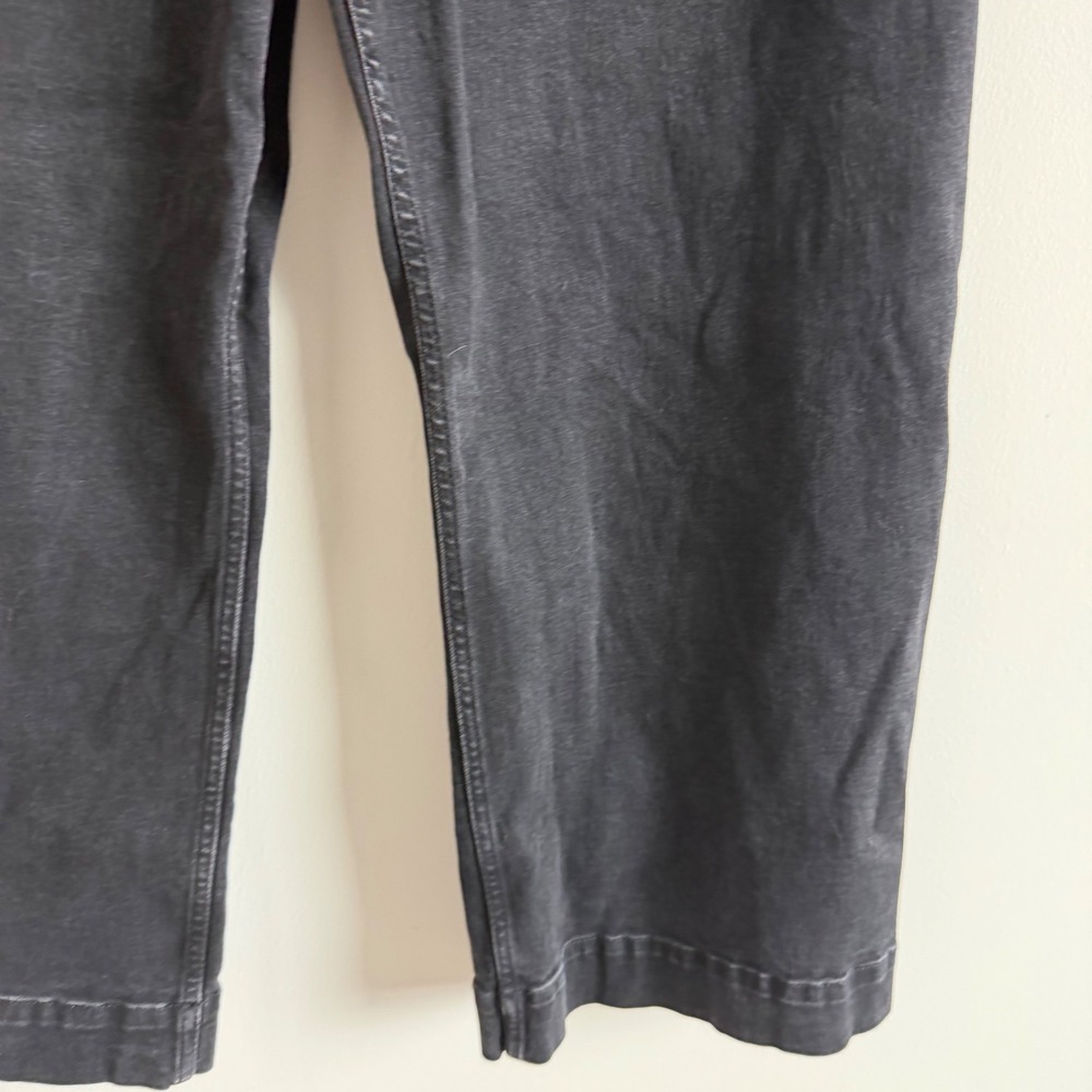 Anthropologie Pilcro Colette Croppd Denim Pants in Black Size 32 - Picture 6 of 8